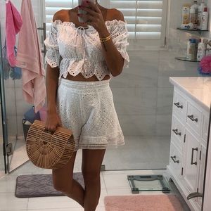 Storet Crop top and short set